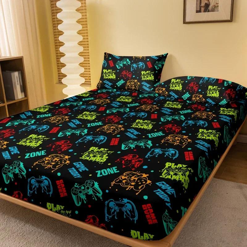 1 Cartoon Fun Game Printed Matte Fitted Sheet, Bedroom Printed Bed Cover, Bedding (Excluding Pillowcases) 71x132cm
1 Cartoon Fun Game Printed Matte Fitted Sheet, Bedroom Printed Bed Cover, Bedding (Excluding Pillowcases) 71x132cm