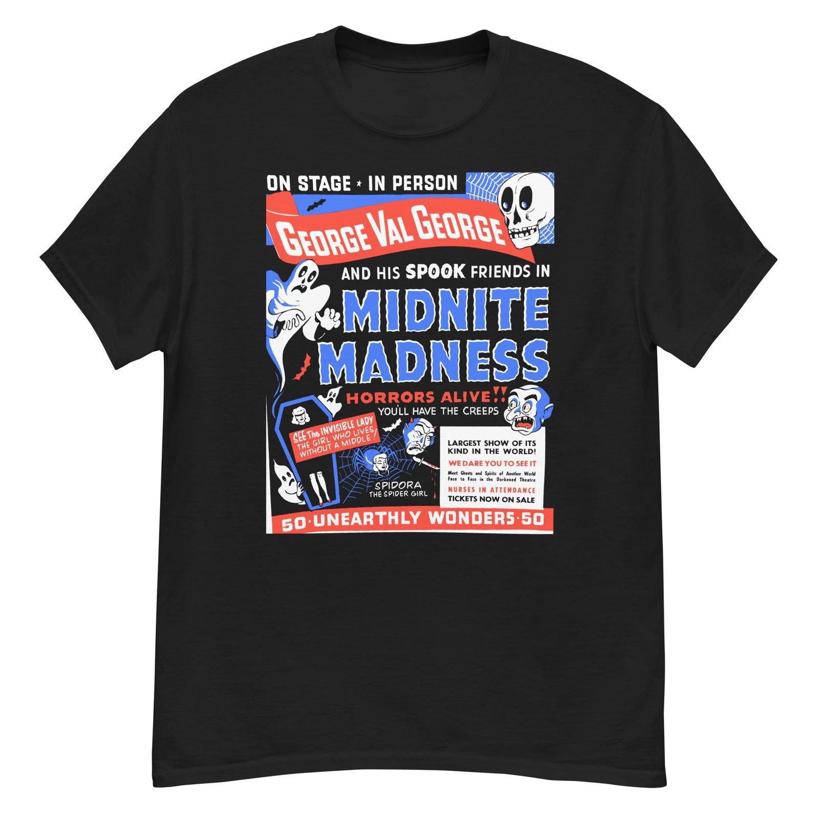 Midnite Madness vintage Spook Show poster art t-shirt S
Midnite Madness vintage Spook Show poster art t-shirt S