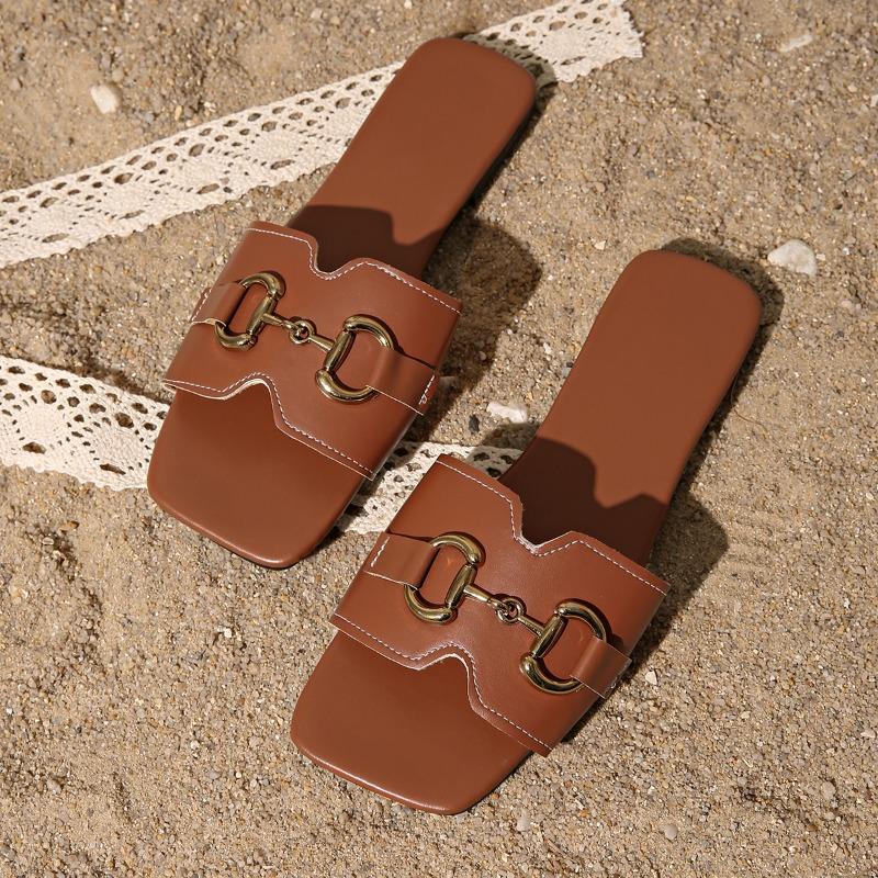 Fashion 2025 New Women s Solid Metal Decoration Square Toe Casual and Versatile Sandals Summer Non Slip Comfort Beach Shoes 42 коричневый
Fashion 2025 New Women s Solid Metal Decoration Square Toe Casual and Versatile Sandals Summer Non Slip Comfort Beach Shoes 42 коричневый