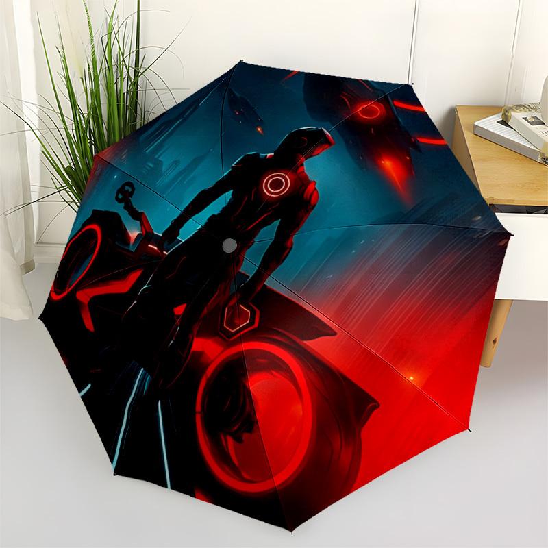 1pc Cyberpunk Open/Close Folding Umbrella - Raining Gear for Travel Umbrella, All- Portable Umbrella for & Men 8-Rib yy251229040
1pc Cyberpunk Open/Close Folding Umbrella - Raining Gear for Travel Umbrella, All- Portable Umbrella for & Men 8-Rib yy251229040