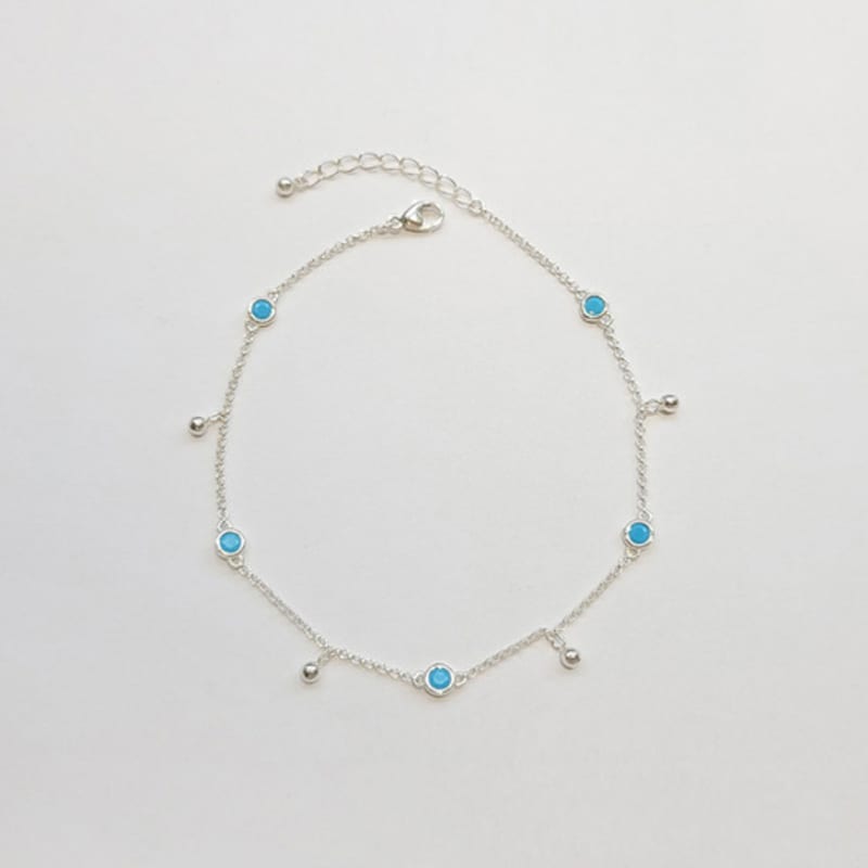 BSWAN Anklet #7602 turquoise
BSWAN Anklet #7602 turquoise