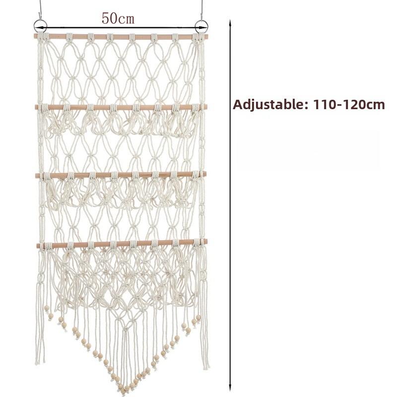 1 шт. 3-ярусный настенный органайзер для плюшевых игрушек, хлопковый шнур и деревянная полка для хранения книг, декоративная подвесная сетка-карман, стойка для демонстрации 110x50cm белый
1 шт. 3-ярусный настенный органайзер для плюшевых игрушек, хлопковый шнур и деревянная полка для хранения книг, декоративная подвесная сетка-карман, стойка для демонстрации 110x50cm белый