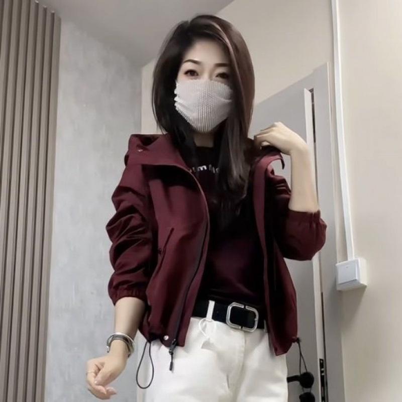 2025 Spring/Autumn Hooded Workwear Jacket: Casual, Loose, Fashionable, Small Size Windbreaker XL (125-135 jin)
2025 Spring/Autumn Hooded Workwear Jacket: Casual, Loose, Fashionable, Small Size Windbreaker XL (125-135 jin)