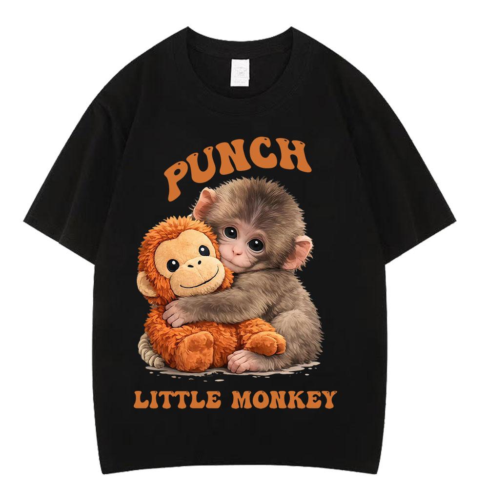 Punch Monkey Funny Meme Tshirt Men Women Fashion Harajuku TShirts Shortsleeved Loosecasual Hiphop Style Oversized Tshirts 4XL
Punch Monkey Funny Meme Tshirt Men Women Fashion Harajuku TShirts Shortsleeved Loosecasual Hiphop Style Oversized Tshirts 4XL