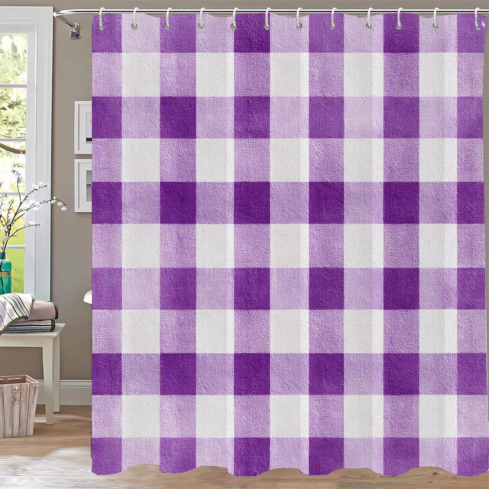 Modern Lines Bathroom Curtain Colored Plaid Pattern Shower Curtain Bohemian Home Bathroom Decor Polyester Shower Curtains 90x180cm-35x70in
Modern Lines Bathroom Curtain Colored Plaid Pattern Shower Curtain Bohemian Home Bathroom Decor Polyester Shower Curtains 90x180cm-35x70in