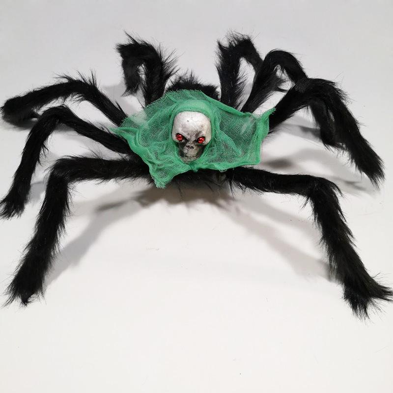 Halloween Plush Spider Skull Veil Horror Party Haunted House Decoration Props Simulation Spider Halloween Simulation Spider
Halloween Plush Spider Skull Veil Horror Party Haunted House Decoration Props Simulation Spider Halloween Simulation Spider