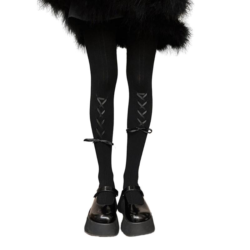 Women s Ballet Stlye Bow Lace Up Thigh High Stockings Pantyhose Tights Lolitas Heart High Waist Pantyhose Leggings чорний
Women s Ballet Stlye Bow Lace Up Thigh High Stockings Pantyhose Tights Lolitas Heart High Waist Pantyhose Leggings чорний