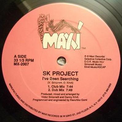 12inch Record SK PROJECT - I ve Been Searching / Your Love Is MX2007 Maxi Records 1992 US Dance & Electronica Used
12inch Record SK PROJECT - I ve Been Searching / Your Love Is MX2007 Maxi Records 1992 US Dance & Electronica Used