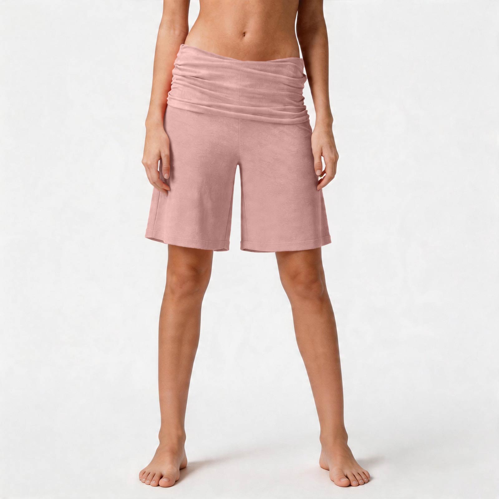 Womens pants high waist loose fit knee length shorts soft fabric casual pants for women summer style fashion design S розовый
Womens pants high waist loose fit knee length shorts soft fabric casual pants for women summer style fashion design S розовый