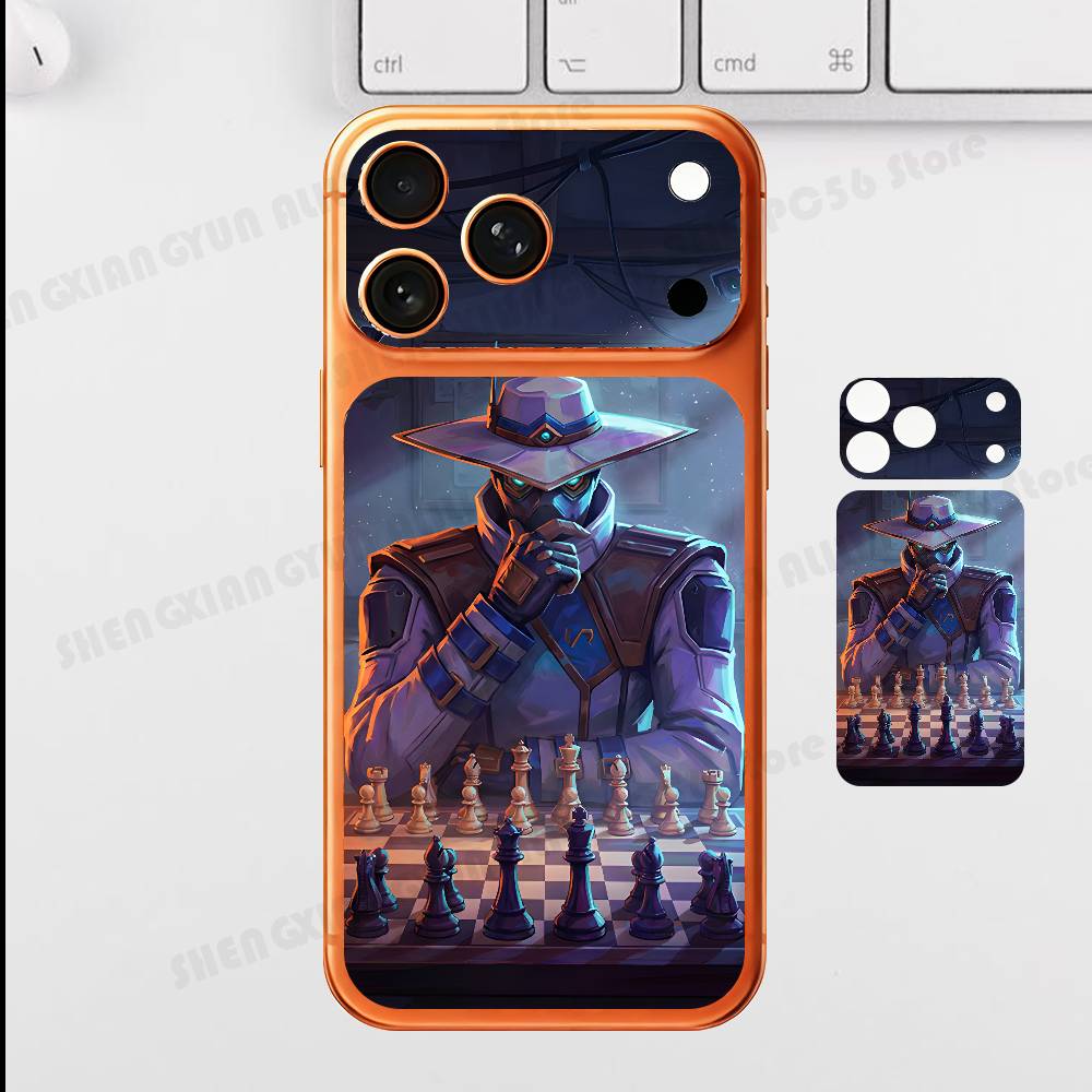 Game V-Valorant Plain Decal Skin For IPhone17 Pro ProMax Back Film Cover Wrap Anti-scratch Durable Sticker iPhone17pro
Game V-Valorant Plain Decal Skin For IPhone17 Pro ProMax Back Film Cover Wrap Anti-scratch Durable Sticker iPhone17pro