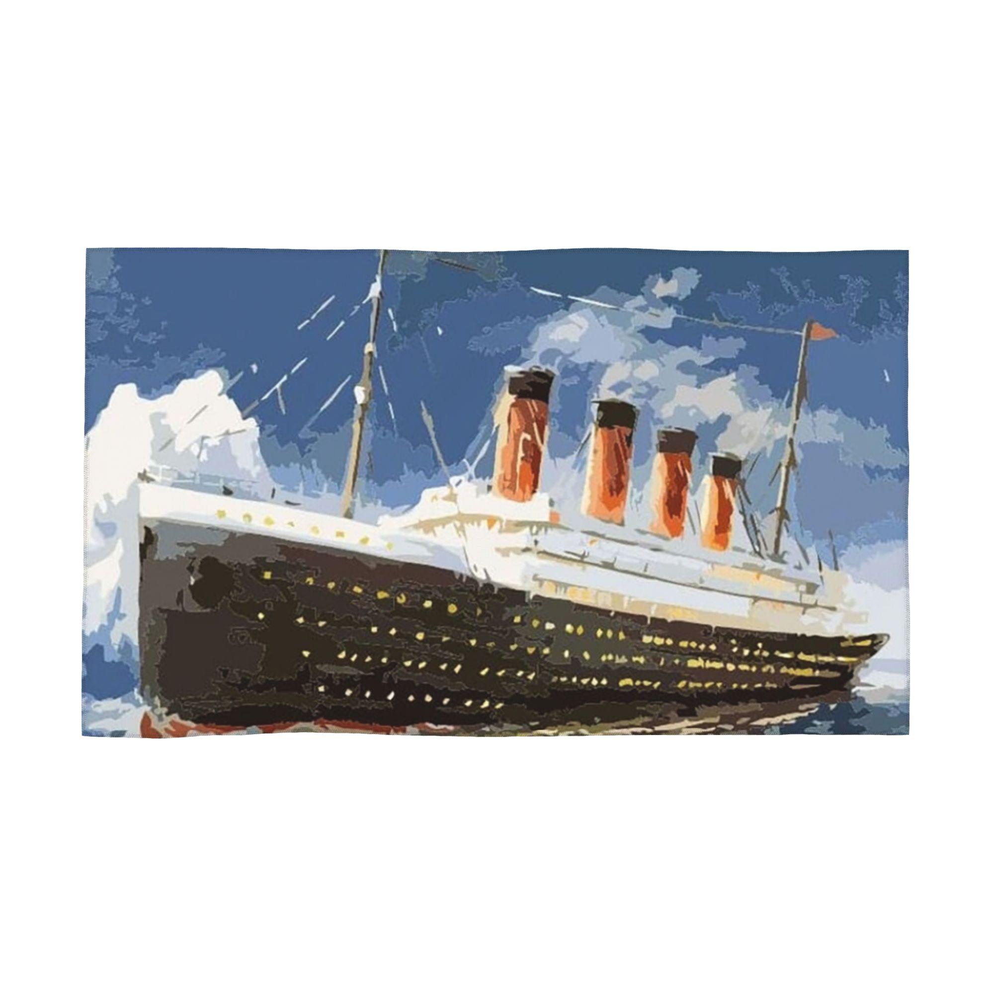 The most popular ship of all times, Titanic. Soft Face Towel Quick Dry Pool Bath Cotton Towels Breathable W30*H60(CM)
The most popular ship of all times, Titanic. Soft Face Towel Quick Dry Pool Bath Cotton Towels Breathable W30*H60(CM)