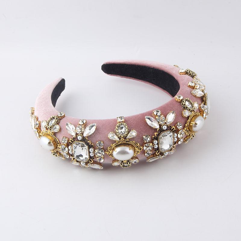 Meier Diamond-studded sponge headband with pearls - exaggerated, glamorous, full-diamond headpiece for women s proms and parties 4.5cm рожевий
Meier Diamond-studded sponge headband with pearls - exaggerated, glamorous, full-diamond headpiece for women s proms and parties 4.5cm рожевий