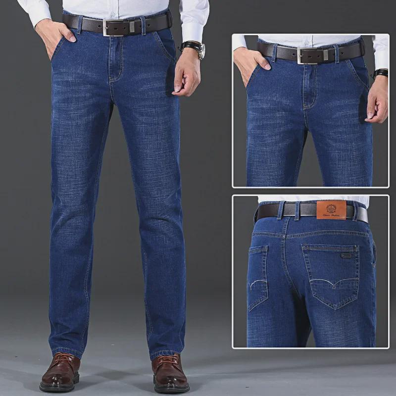 Men s Elastic Straight-Leg Jeans for Spring and Summer - Casual, Loose-Fit for Middle-Aged Men 28 чорний
Men s Elastic Straight-Leg Jeans for Spring and Summer - Casual, Loose-Fit for Middle-Aged Men 28 чорний