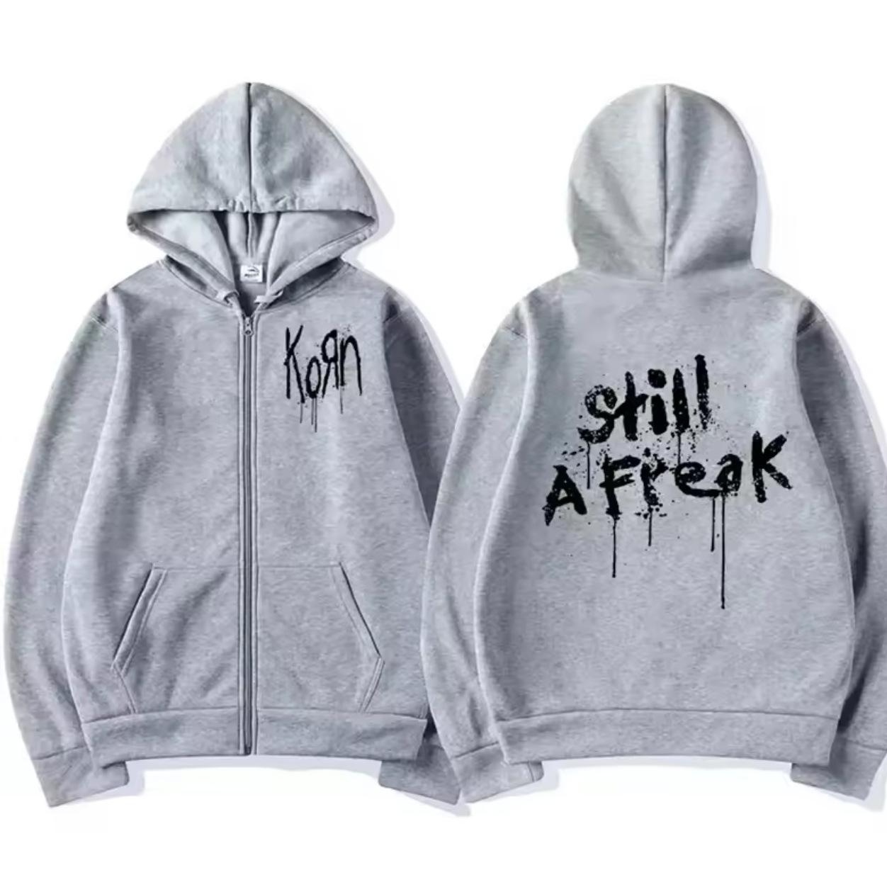 Korn World Tour Rock Band Zipper Hoodie Unisex Hip Hop Metal Gothic Sportswear Large светло-серый
Korn World Tour Rock Band Zipper Hoodie Unisex Hip Hop Metal Gothic Sportswear Large светло-серый