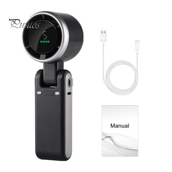 Портативный ручной турбовентилятор с цифровым дисплеем, регулируемый на 180 градусов бесщеточный двигатель, 5 скоростей, складной охлаждающий вентилятор для путешествий темно-серого
Портативный ручной турбовентилятор с цифровым дисплеем, регулируемый на 180 градусов бесщеточный двигатель, 5 скоростей, складной охлаждающий вентилятор для путешествий темно-серого