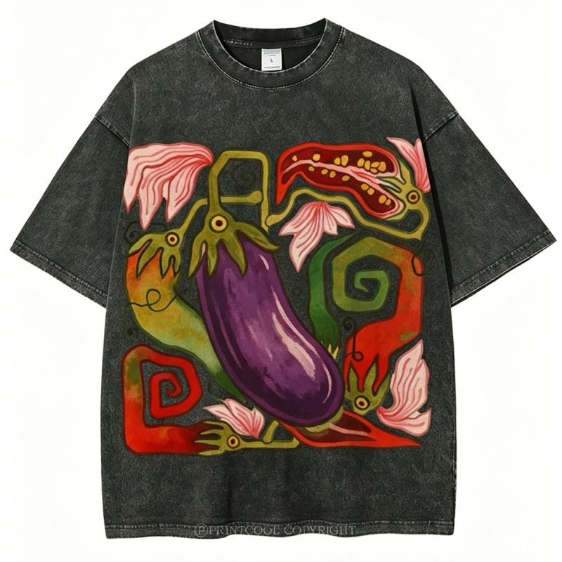 Vintage Washed Vegetable Art Graphic TShirt Boho Abstract Print Oversized Unisex Streetwear Tee Casual Tops for Men Women S
Vintage Washed Vegetable Art Graphic TShirt Boho Abstract Print Oversized Unisex Streetwear Tee Casual Tops for Men Women S