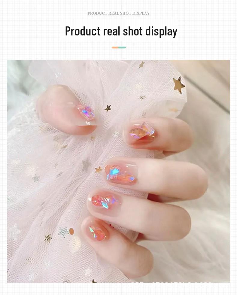 Градиент Аврора Полный Бриллиант Румяна Короткие Накладные Ногти - Съемные Патчи для Нейл-арта
Градиент Аврора Полный Бриллиант Румяна Короткие Накладные Ногти - Съемные Патчи для Нейл-арта