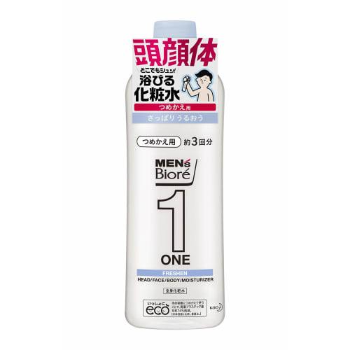 Men s Biore One (ONE) Whole body lotion spray, refreshing and moisturizing type, refill 340ml [Full body lotion that can be used for hair, face, and b
Men s Biore One (ONE) Whole body lotion spray, refreshing and moisturizing type, refill 340ml [Full body lotion that can be used for hair, face, and b