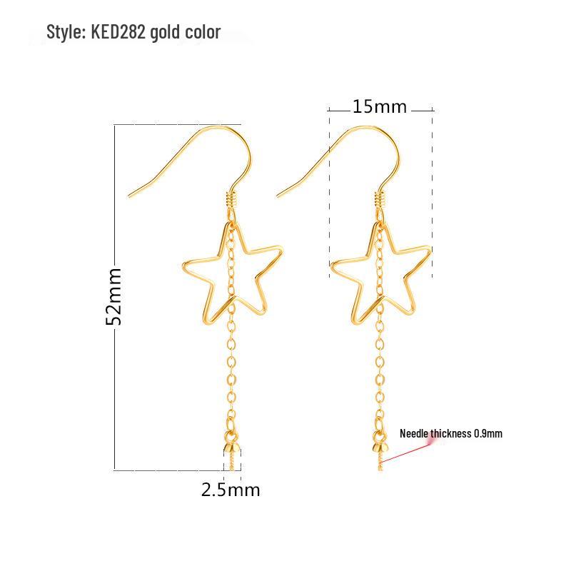 S925 Sterling Silver Geometric Pearl DIY Earrings for Women 925 Silver
S925 Sterling Silver Geometric Pearl DIY Earrings for Women 925 Silver