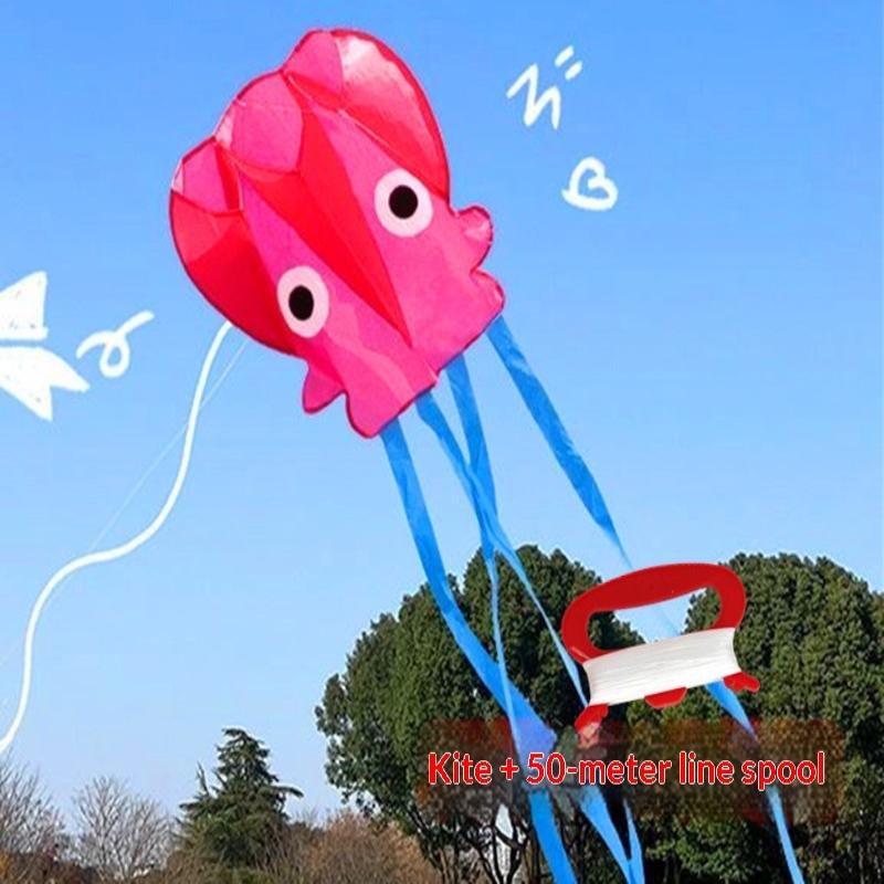 1 Set 3 Meter Soft Octopus Kite Kids Inflatable Outdoor Play Toy With String Line Kite Design For Children Entertainment as the picture
1 Set 3 Meter Soft Octopus Kite Kids Inflatable Outdoor Play Toy With String Line Kite Design For Children Entertainment as the picture