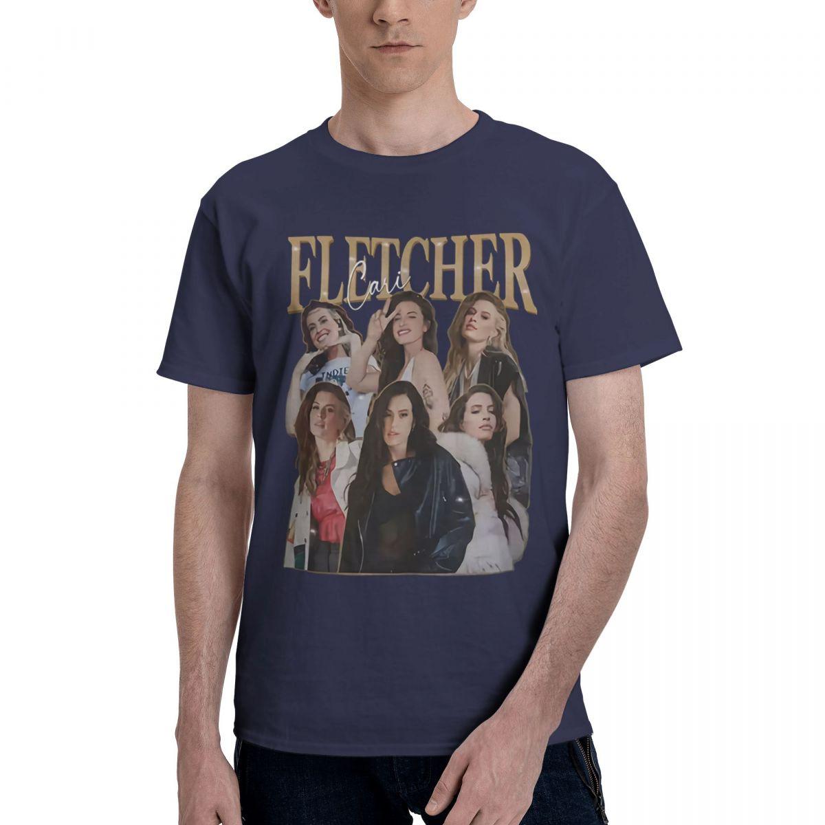 Cari Fletcher 100 Cotton Casual Breathable Confortable Men Top High End Mens Clothing T Shirt Men 4XL
Cari Fletcher 100 Cotton Casual Breathable Confortable Men Top High End Mens Clothing T Shirt Men 4XL