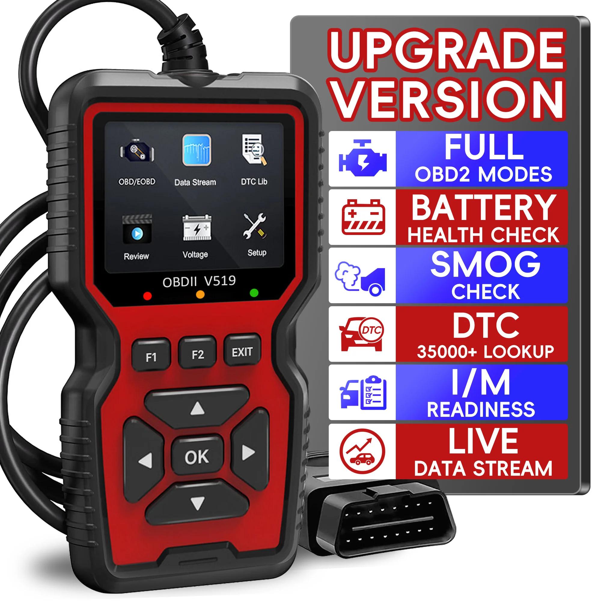 OBD2 Scanner Live Data Professional Mechanic OBDII Diagnostic Code Reader Tool for Check Engine Light червоний
OBD2 Scanner Live Data Professional Mechanic OBDII Diagnostic Code Reader Tool for Check Engine Light червоний