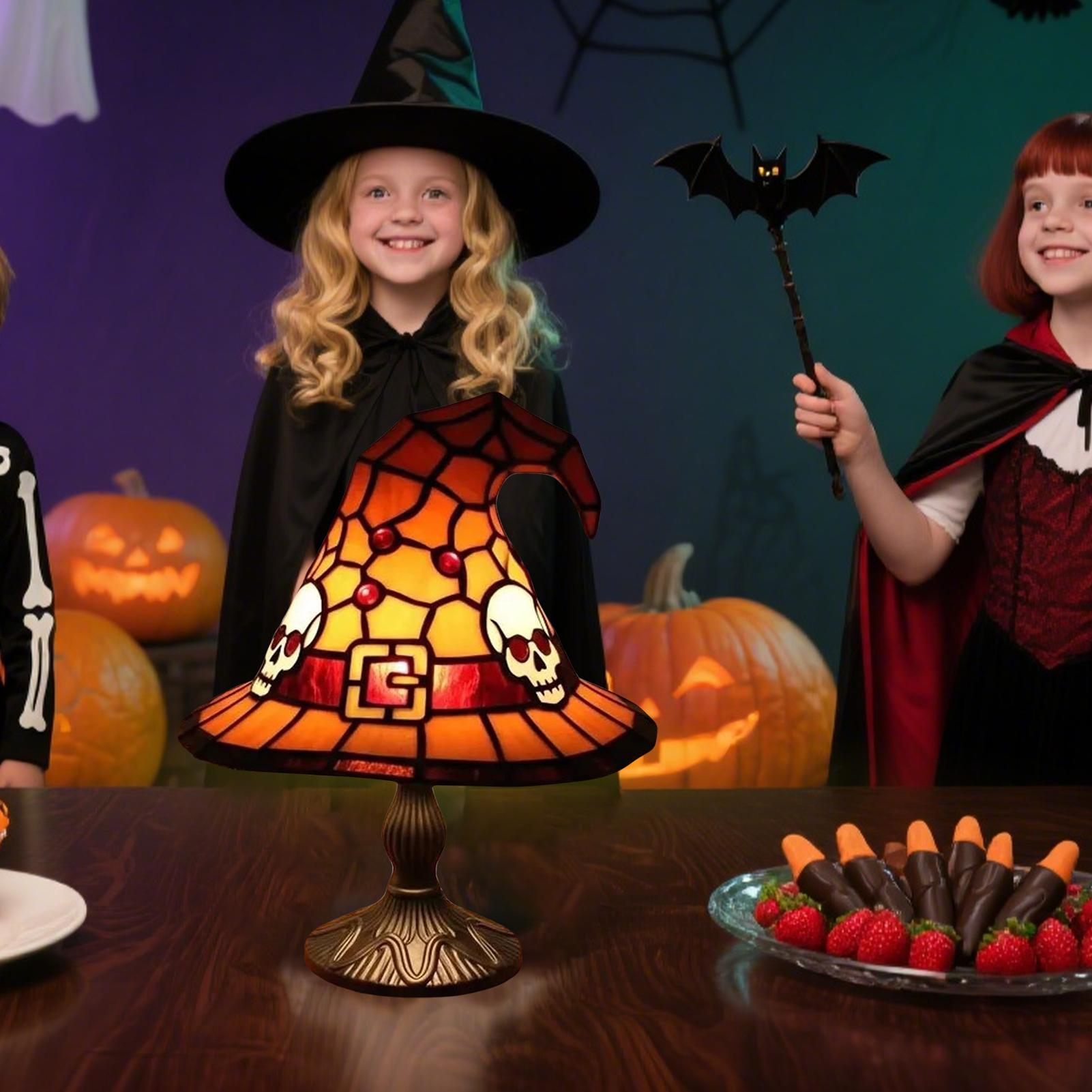 Halloween Witch Hat Lamp Charming Tabletop LED Witch Hat Decor Decorative Halloween Lamp For Dorm Balcony Haunted House фиолетовый
Halloween Witch Hat Lamp Charming Tabletop LED Witch Hat Decor Decorative Halloween Lamp For Dorm Balcony Haunted House фиолетовый