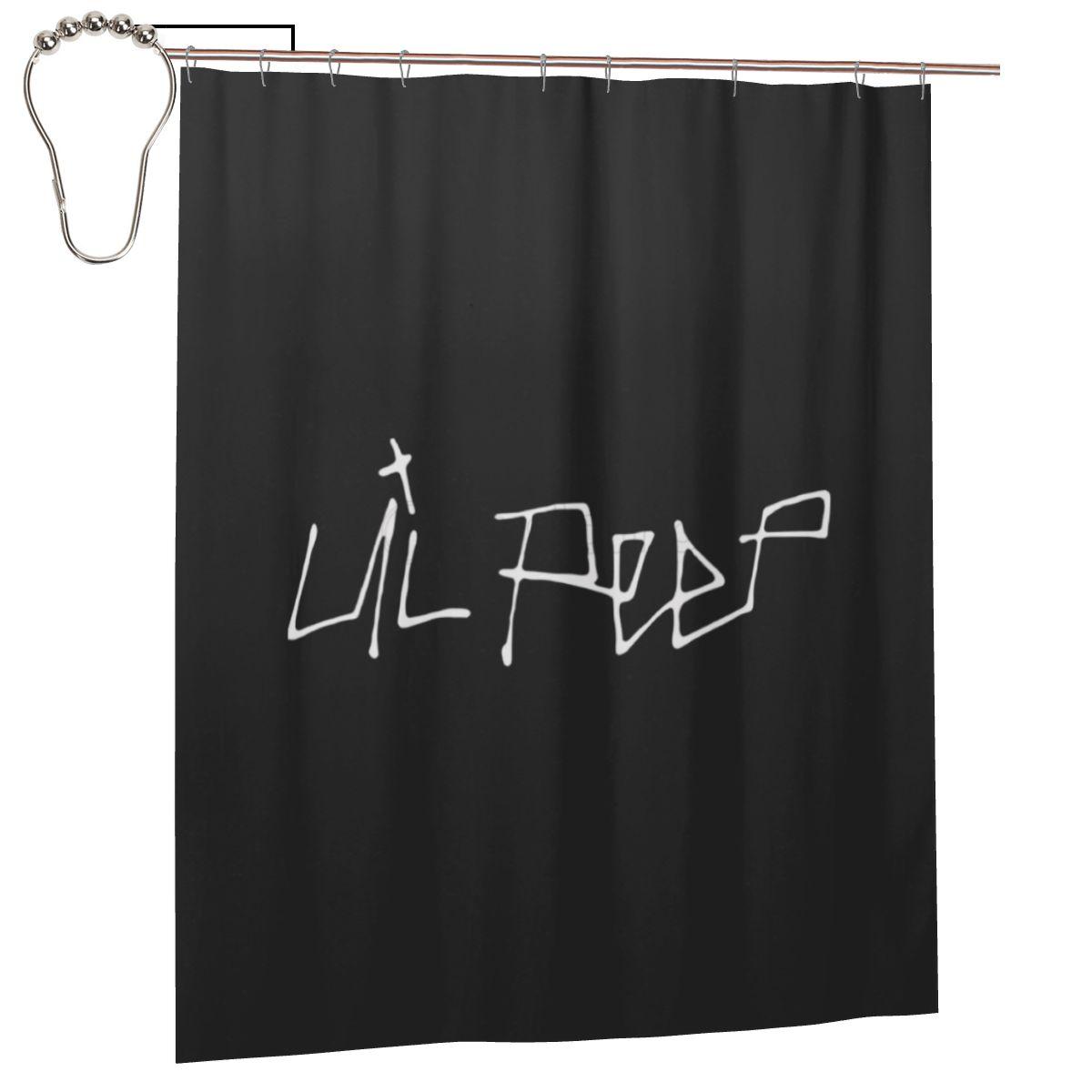 Logo Lil Peep Shower Curtain Bathroom Polyester Waterproof Bath Curtains With Hooks W60H190(CM)-1 Pcs
Logo Lil Peep Shower Curtain Bathroom Polyester Waterproof Bath Curtains With Hooks W60H190(CM)-1 Pcs