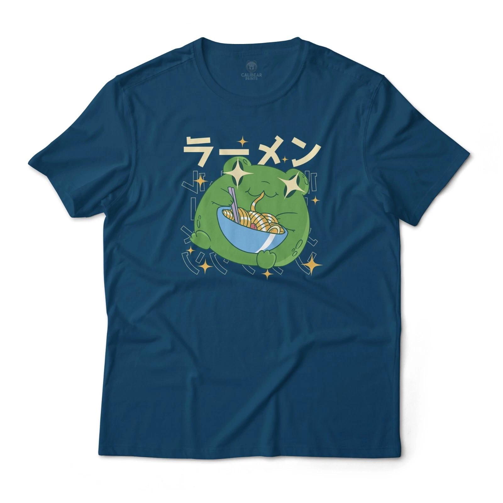 Kawaii Frog Eating Ramen Noodles Food Art Graphic T-T-Shirt Unisex 100% Cotton Tee L
Kawaii Frog Eating Ramen Noodles Food Art Graphic T-T-Shirt Unisex 100% Cotton Tee L
