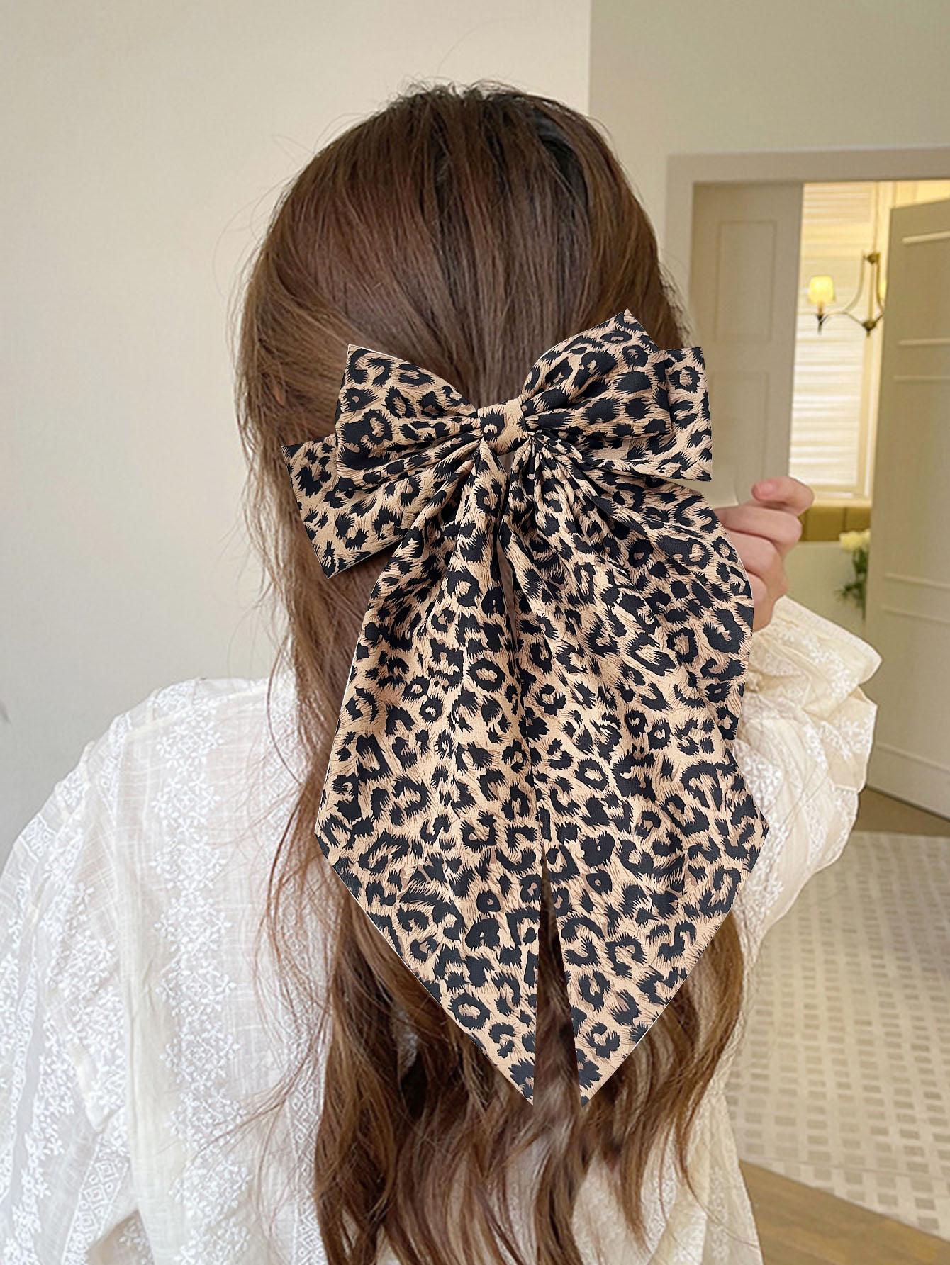 1/3 Pcs Fashion Leopard Zebra Oversized Bow Ribbon Barrettes Hair Clips For Women Girls Party Hair Accessories
1/3 Pcs Fashion Leopard Zebra Oversized Bow Ribbon Barrettes Hair Clips For Women Girls Party Hair Accessories