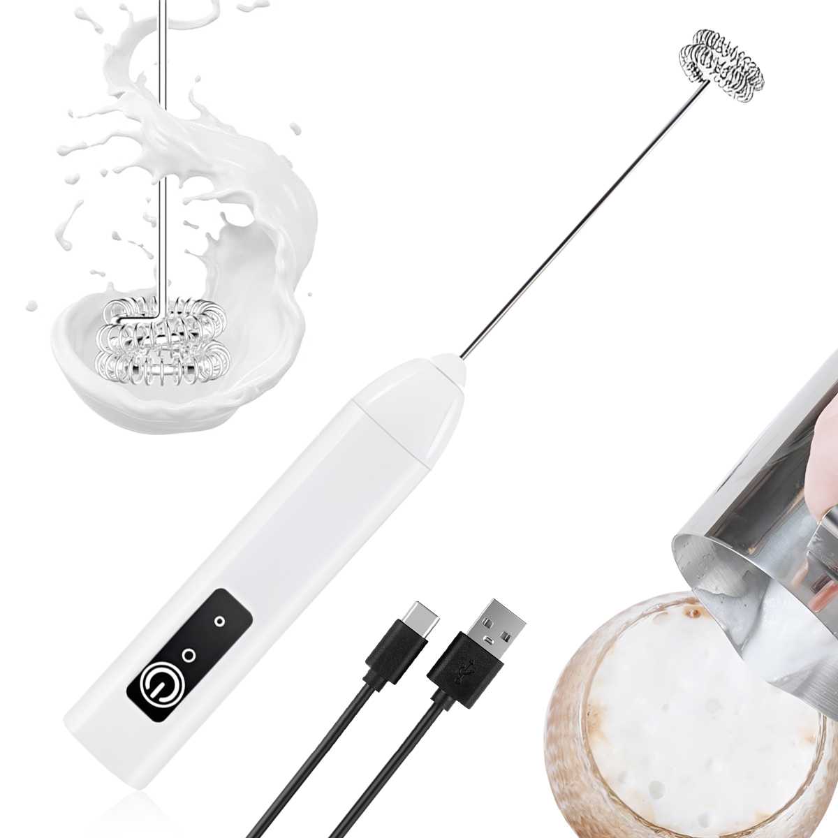 Электрический вспениватель молока венчик для яиц капучино кофейный миксер кухонный прибор подарок для мужчин/женщин 500 мАч 3 скорости
Электрический вспениватель молока венчик для яиц капучино кофейный миксер кухонный прибор подарок для мужчин/женщин 500 мАч 3 скорости