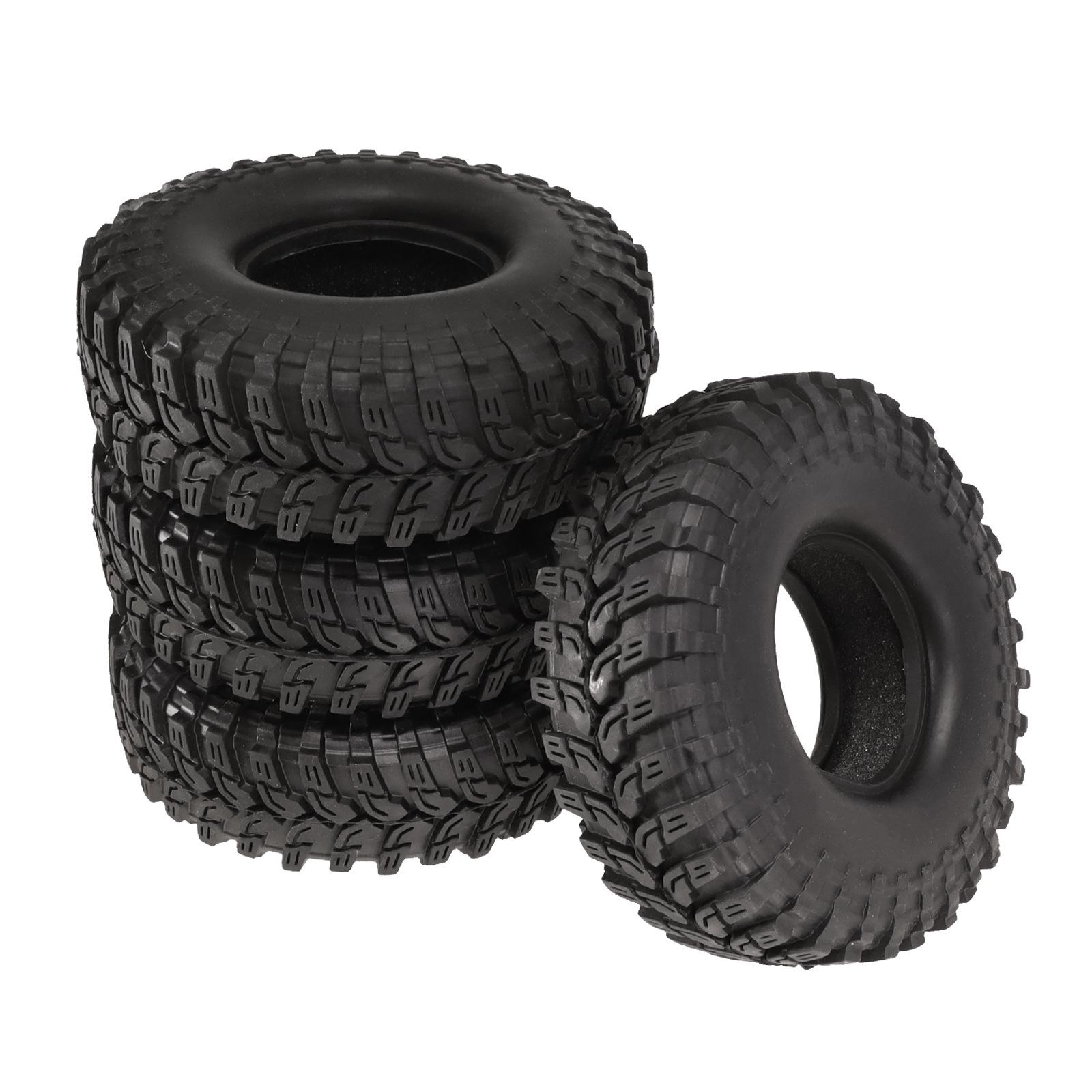 1/10 Crawler 1.9-Inch 114mm Soft Rubber Tire for TRX4, CC01, SCX10 1/10 Scale 
1/10 Crawler 1.9-Inch 114mm Soft Rubber Tire for TRX4, CC01, SCX10 1/10 Scale