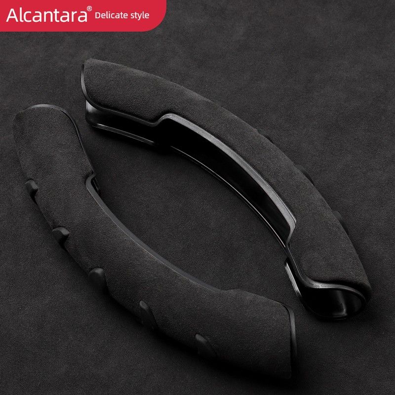 Alcantara Car Steering Wheel Cover Imported Racing Grade Suede Four Seasons Universal Non Slip Booster Kit Alcantara Supercar Parts (Pair)
Alcantara Car Steering Wheel Cover Imported Racing Grade Suede Four Seasons Universal Non Slip Booster Kit Alcantara Supercar Parts (Pair)