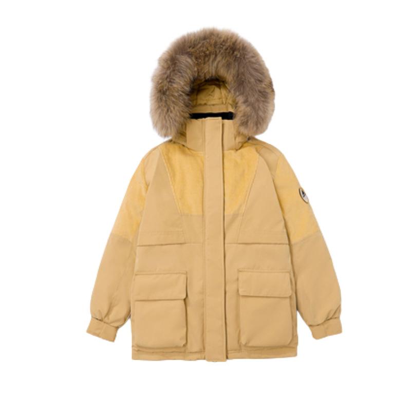 Зимняя пара, пуховик-карго с длинными рукавами, женский новый пуховик средней длины с меховым воротником, толстый теплый пуховик, пальто L хаки
Зимняя пара, пуховик-карго с длинными рукавами, женский новый пуховик средней длины с меховым воротником, толстый теплый пуховик, пальто L хаки