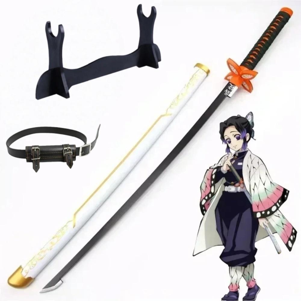40inch Anime Demon Slayer Katana Kimetsu No Yaiba Mitsuri Cosplay Sword Ninja Knife Real Size Japanese Katana Samurai Sabre Present
40inch Anime Demon Slayer Katana Kimetsu No Yaiba Mitsuri Cosplay Sword Ninja Knife Real Size Japanese Katana Samurai Sabre Present