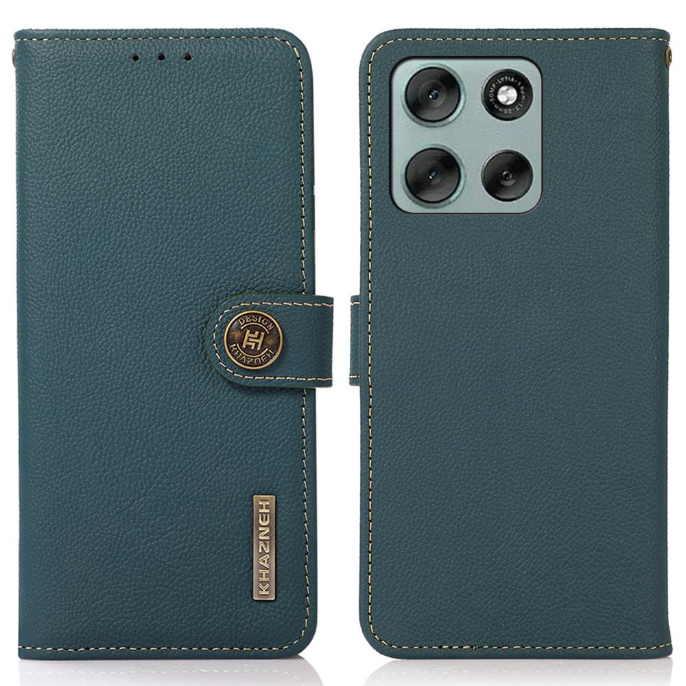 KHAZNEH для Motorola Moto G56 5G Чехол Кожаный кошелек Чехол для телефона Green
KHAZNEH для Motorola Moto G56 5G Чехол Кожаный кошелек Чехол для телефона Green