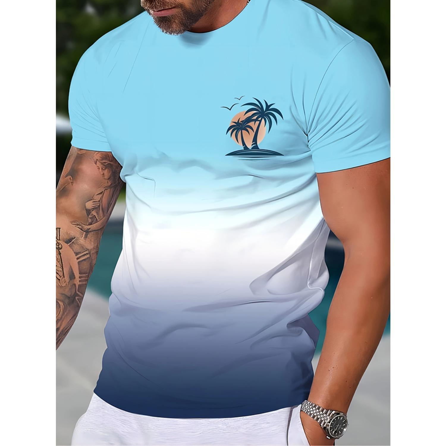 Гавайская мужская футболка с круглым вырезом, летняя, для отдыха на открытом воздухе, мужская повседневная футболка с коротким рукавом, для пляжной вечеринки, повседневная модная футболка 2XL
Гавайская мужская футболка с круглым вырезом, летняя, для отдыха на открытом воздухе, мужская повседневная футболка с коротким рукавом, для пляжной вечеринки, повседневная модная футболка 2XL
