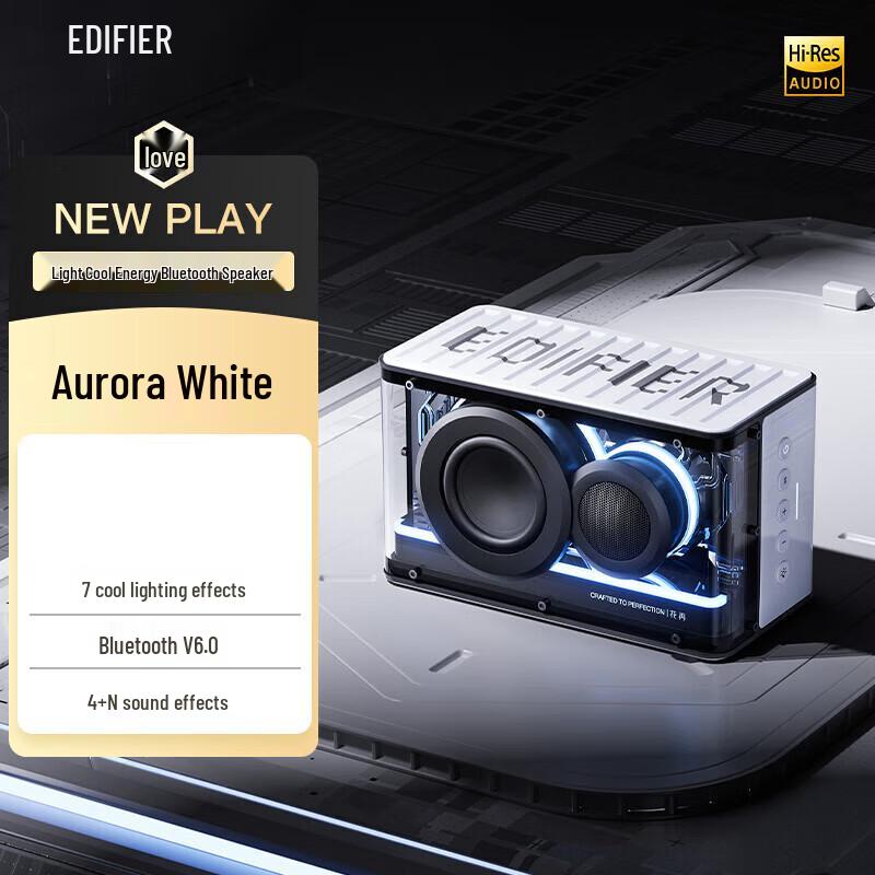 Edifier New Play Light-Cooling Energy Bluetooth Desktop Speaker
Edifier New Play Light-Cooling Energy Bluetooth Desktop Speaker