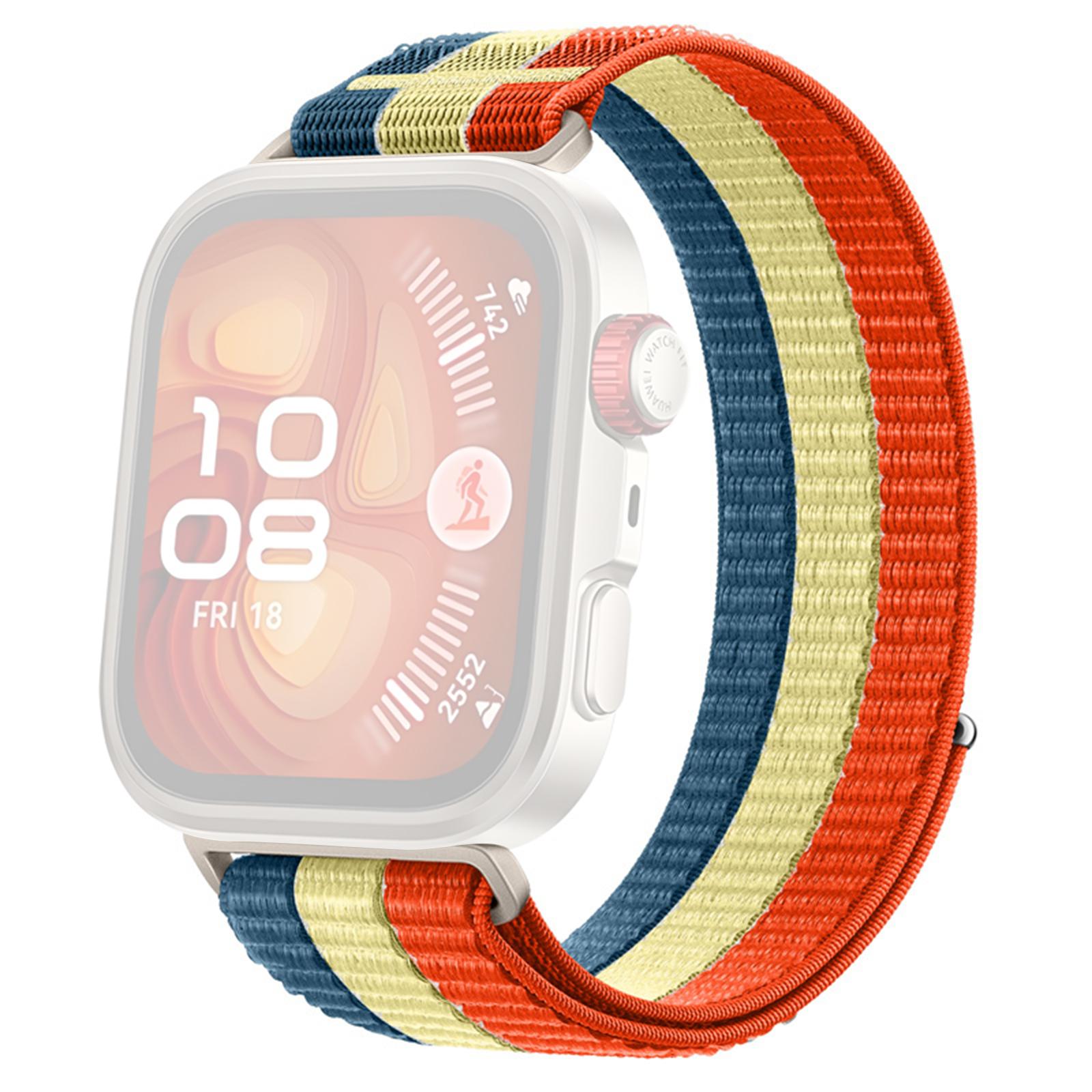 Цветной нейлоновый ремешок-петля для Huawei Watch Fit 4 Pro/Fit 4/Fit 3 с застежкой-липучкой
Цветной нейлоновый ремешок-петля для Huawei Watch Fit 4 Pro/Fit 4/Fit 3 с застежкой-липучкой