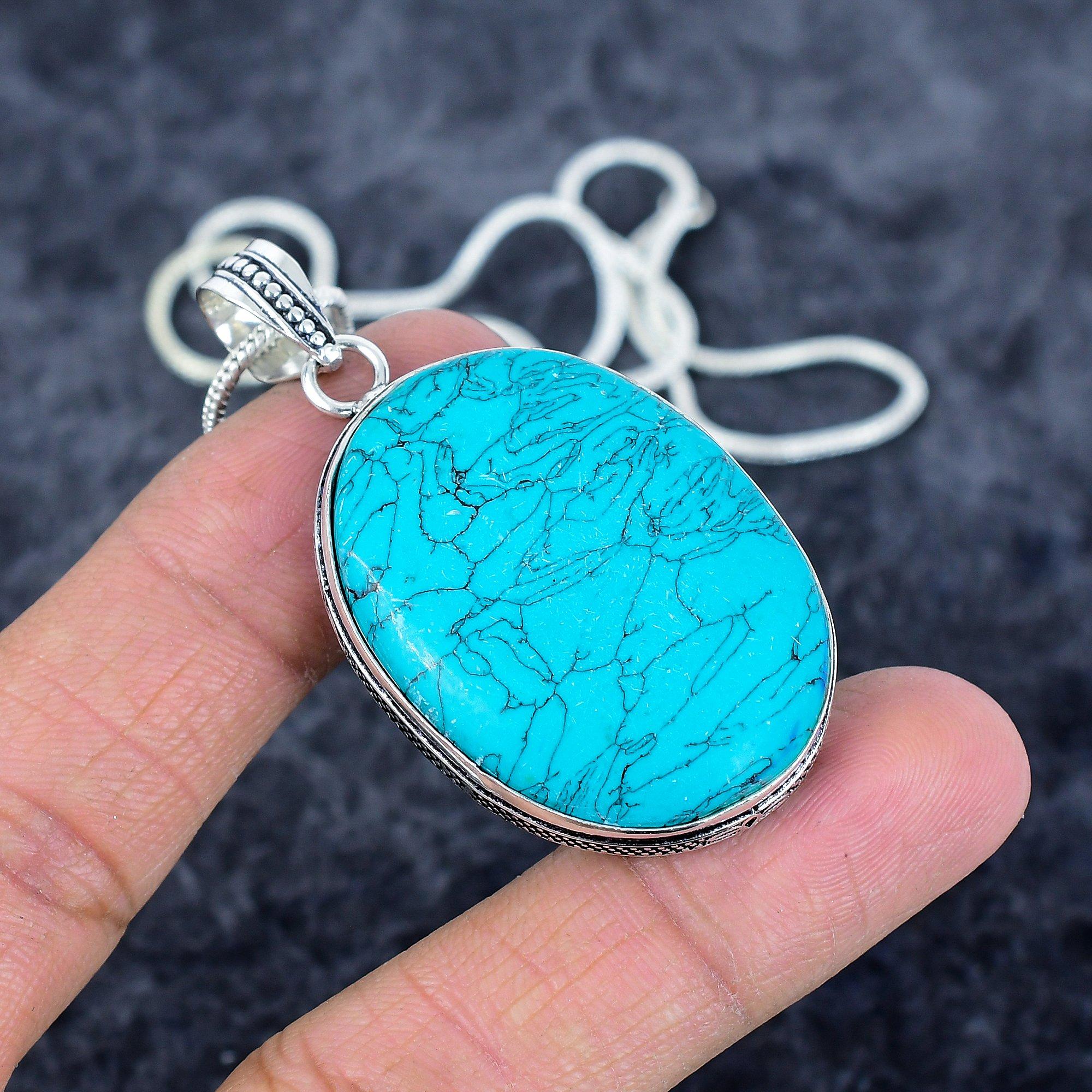 Підвіска з дорогоцінним каменем бірюзи Санта-Роза, срібло 925 проби, 2,25 , M-2948
Підвіска з дорогоцінним каменем бірюзи Санта-Роза, срібло 925 проби, 2,25 , M-2948