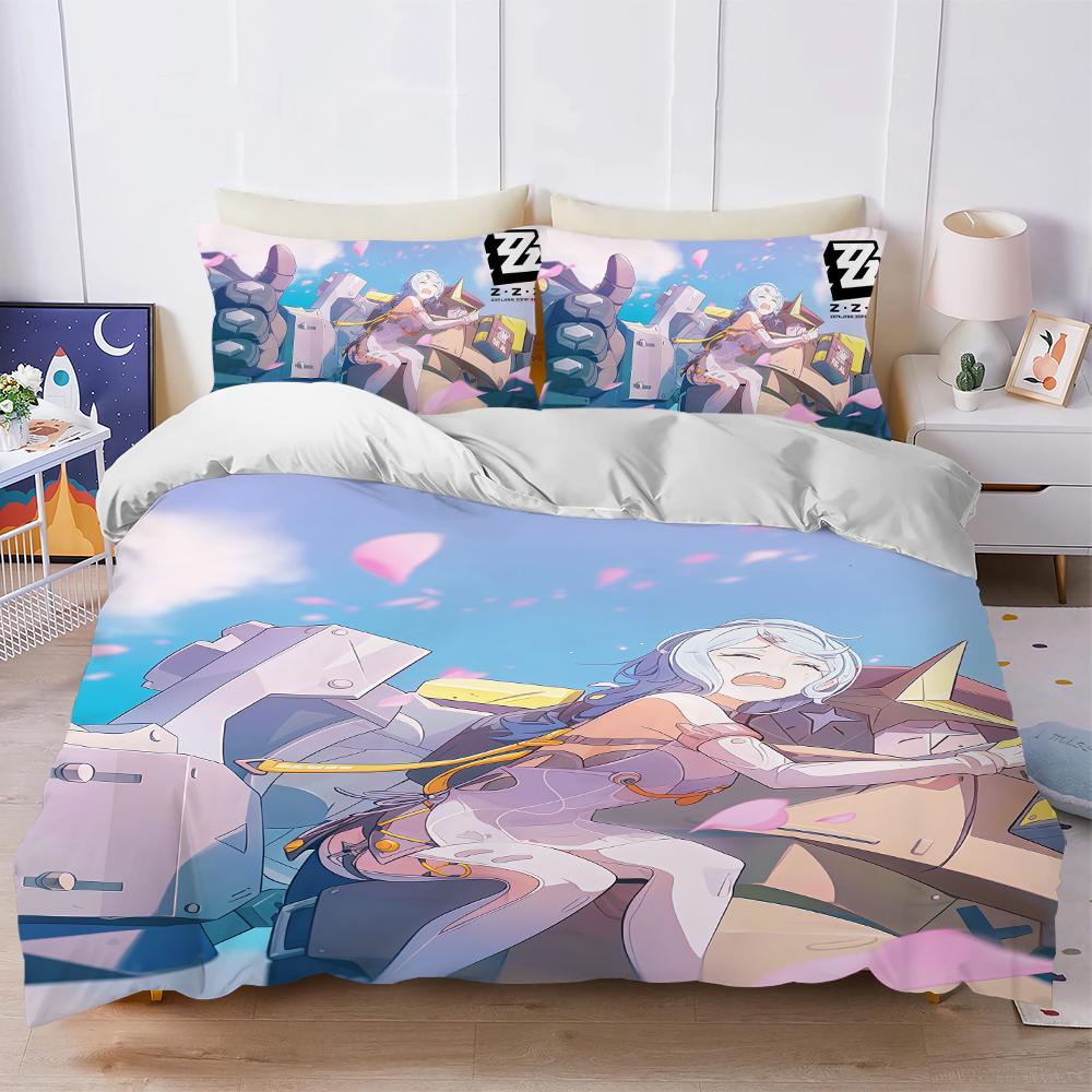 Seed Zenless Zone Zero Duvet Cover Set Soft Wash Bed 3 Piece Summer Comfortable Student Dormitory Home Baby Bedding Best seller (135x200cm)
Seed Zenless Zone Zero Duvet Cover Set Soft Wash Bed 3 Piece Summer Comfortable Student Dormitory Home Baby Bedding Best seller (135x200cm)