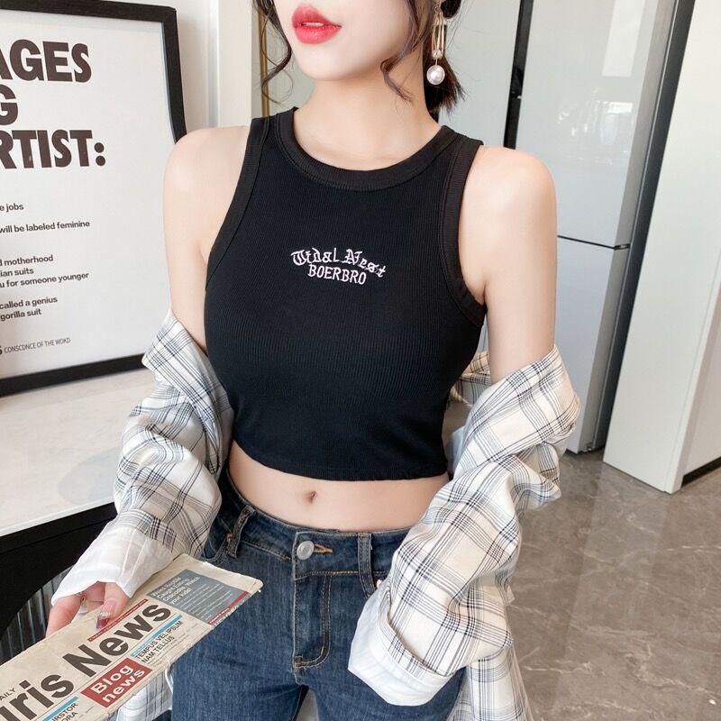 Women s Embroidered White Ribbed Sleeveless Tank Top - Short Length Knitted Outerwear Medium (M)
Women s Embroidered White Ribbed Sleeveless Tank Top - Short Length Knitted Outerwear Medium (M)