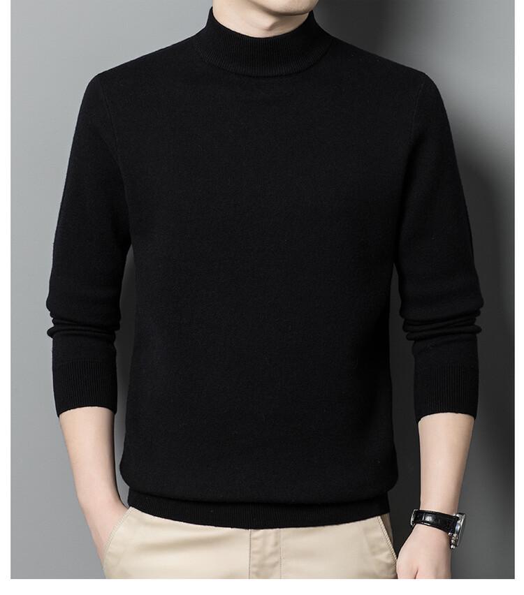 Men s 100% Lambswool Half-High Collar Casual Base Layer Knitwear - Warm, Thick, Solid Color, Trendy Small
Men s 100% Lambswool Half-High Collar Casual Base Layer Knitwear - Warm, Thick, Solid Color, Trendy Small