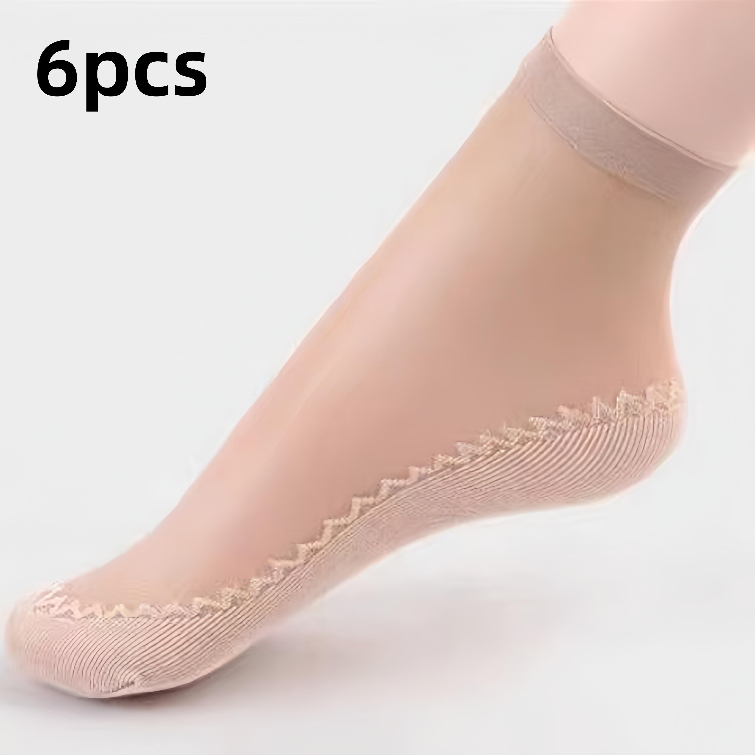 Женские носки Чулки с хлопковой подошвой Весенние и летние короткие чулки средней длины Впитывающие пот Нескользящие носки 6-pcs телесный
Женские носки Чулки с хлопковой подошвой Весенние и летние короткие чулки средней длины Впитывающие пот Нескользящие носки 6-pcs телесный