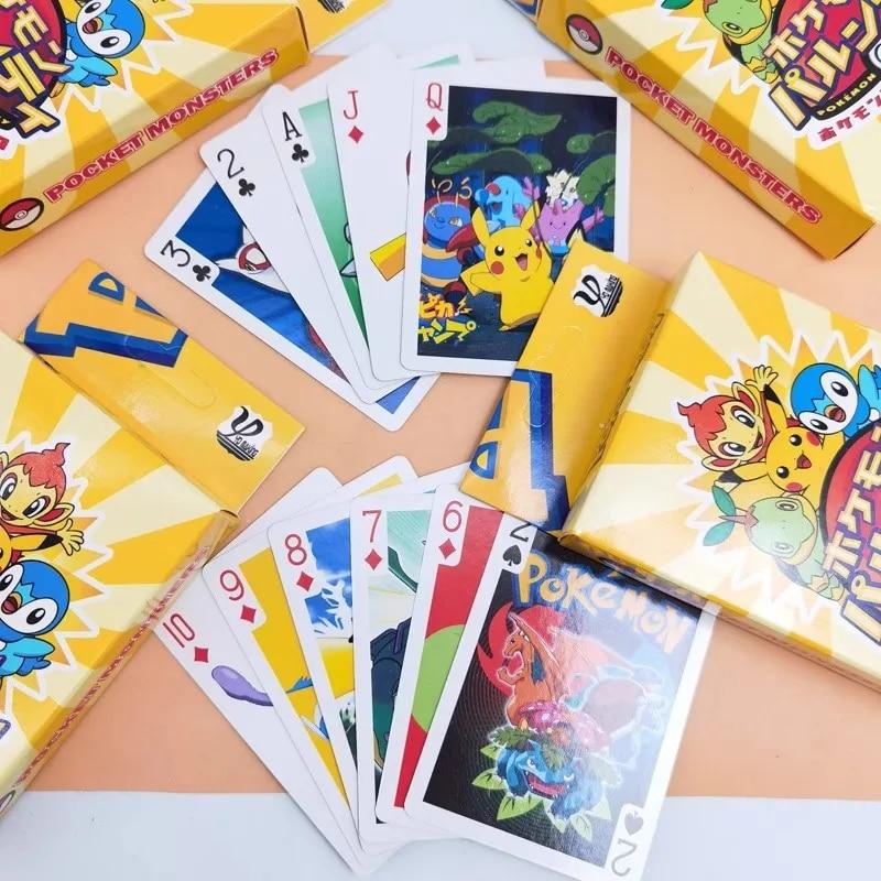 54pcs Pokemon Poker Classic Characters Cute Pikachu Playing Cards Non-repetitive Children s Gift Casual Puzzle Game Board Game
54pcs Pokemon Poker Classic Characters Cute Pikachu Playing Cards Non-repetitive Children s Gift Casual Puzzle Game Board Game
