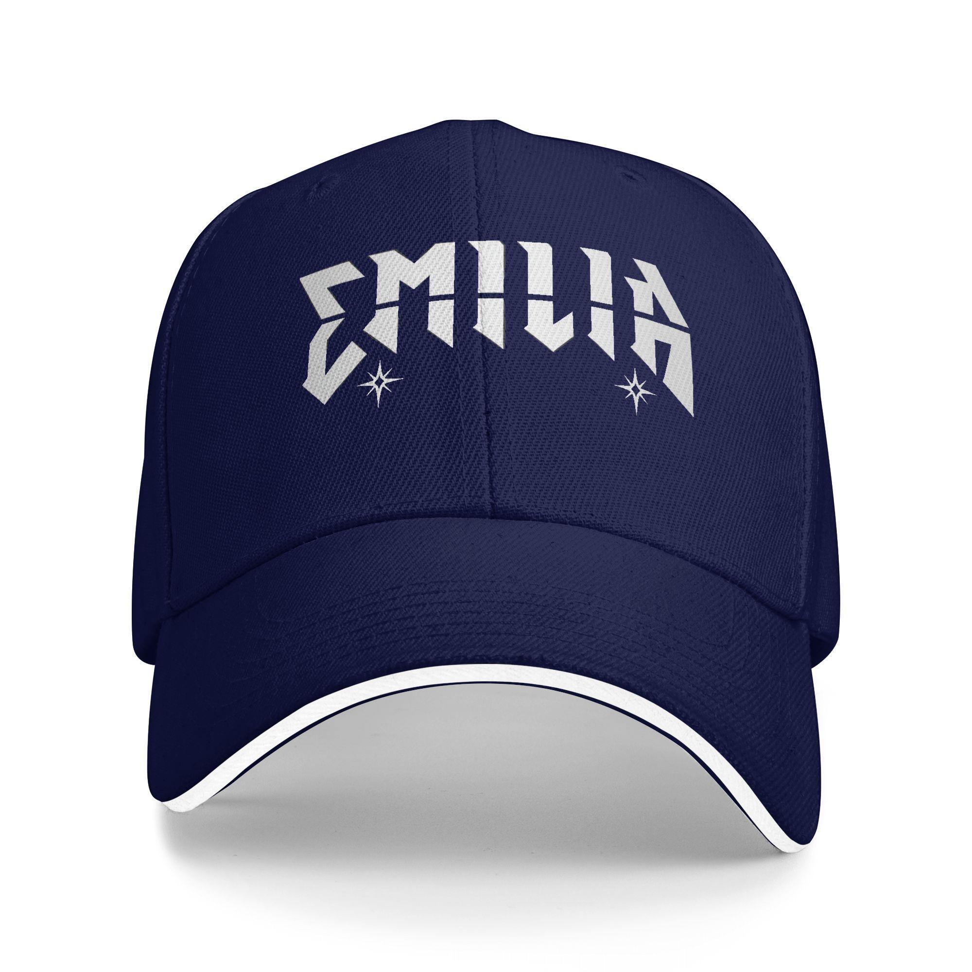 E-Emilia M-Mernes Baseball Cap Famous Spanish Casual Men Adult Trucker Hat Sunscreen Tennis Skate Baseball Caps as picture темно-синього кольору
E-Emilia M-Mernes Baseball Cap Famous Spanish Casual Men Adult Trucker Hat Sunscreen Tennis Skate Baseball Caps as picture темно-синього кольору