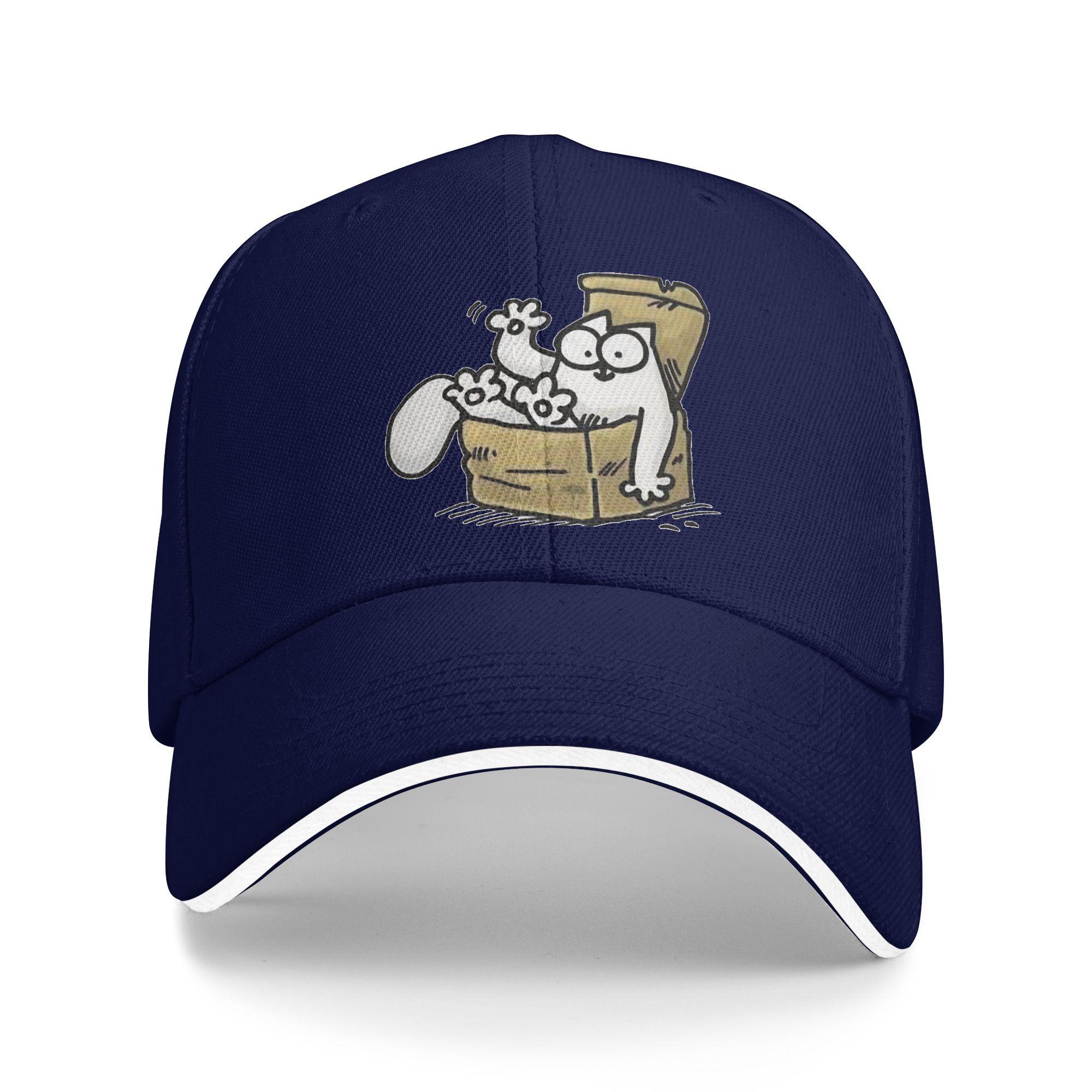 Summer Simons Cat Baseball Cap Kpop Rock Fashion Design Sun Trucker Hat Couple Women Breathable Baseball Caps One Size темно-синього кольору
Summer Simons Cat Baseball Cap Kpop Rock Fashion Design Sun Trucker Hat Couple Women Breathable Baseball Caps One Size темно-синього кольору