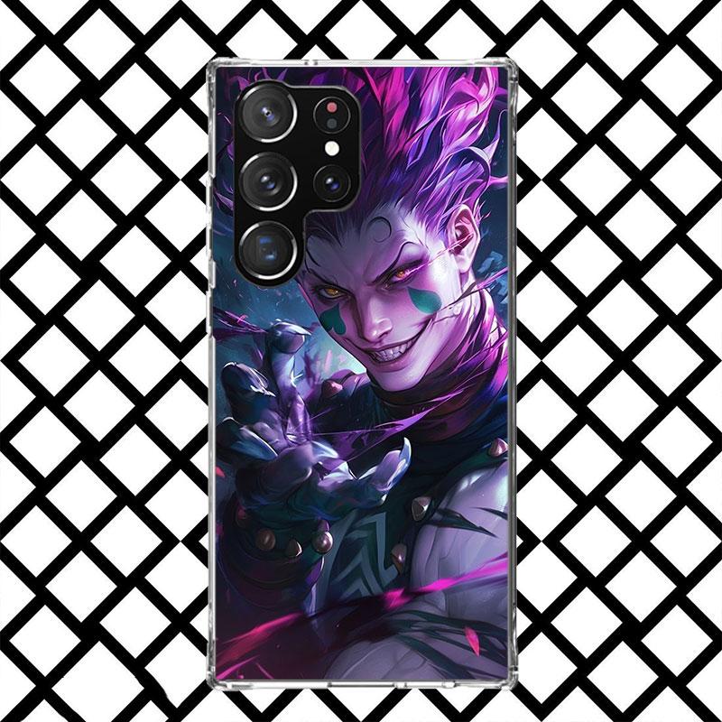 Huner X-Hunters Hisoka Phone Case for Samsung Galaxy S26 S25 Edge S24 S23 Ultra S22 Plus S21 FE S20 + Soft Cover Print Fundas Ga Samsung S23 Ultra
Huner X-Hunters Hisoka Phone Case for Samsung Galaxy S26 S25 Edge S24 S23 Ultra S22 Plus S21 FE S20 + Soft Cover Print Fundas Ga Samsung S23 Ultra