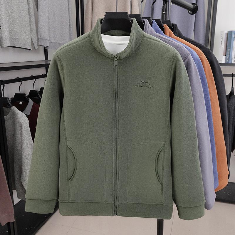 Men s Double-sided Coral Fleece Zipper Hoodie Cardigan - Thickened Autumn/Winter Peak Style Warm Outerwear XXL армія зелений колір
Men s Double-sided Coral Fleece Zipper Hoodie Cardigan - Thickened Autumn/Winter Peak Style Warm Outerwear XXL армія зелений колір