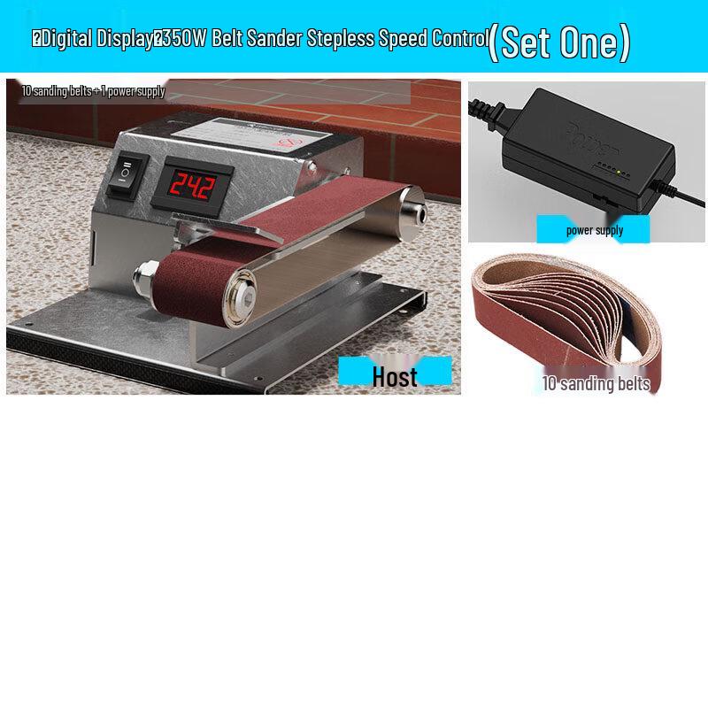Automatic Mini Benchtop Belt Sander & Polisher CN plug (adapter included)
Automatic Mini Benchtop Belt Sander & Polisher CN plug (adapter included)